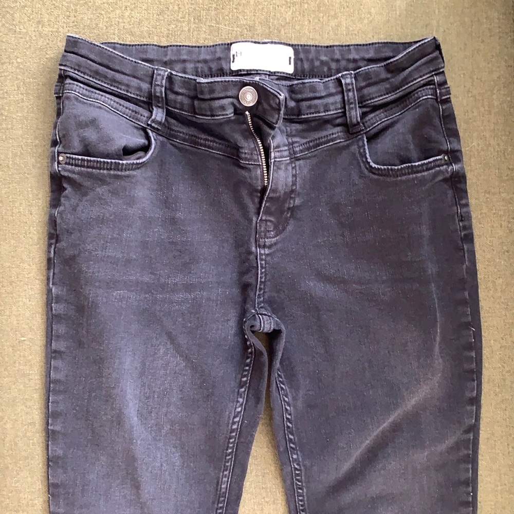 Free People Black Denim Skinny Jeans